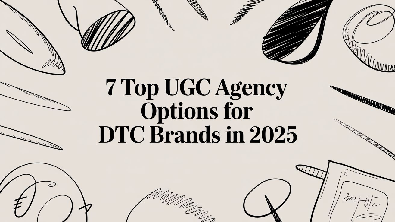 7 Top UGC Agency Options for DTC Brands in 2025