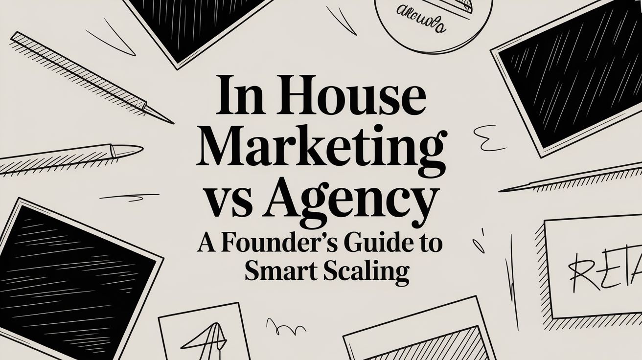 In House Marketing vs Agency: A Founder's Guide to Smart Scaling