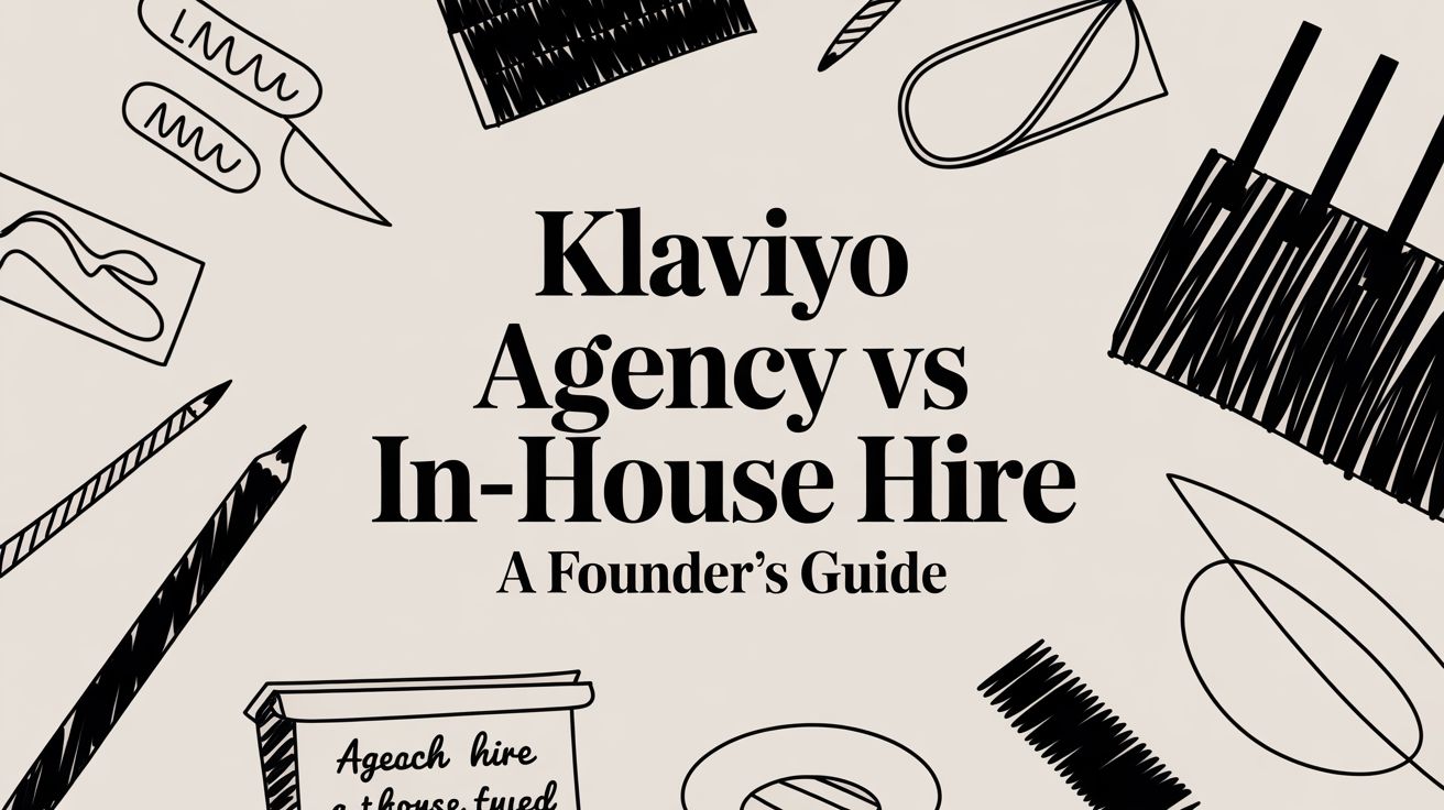 Klaviyo Agency vs. In-House Hire: A Founder's Guide