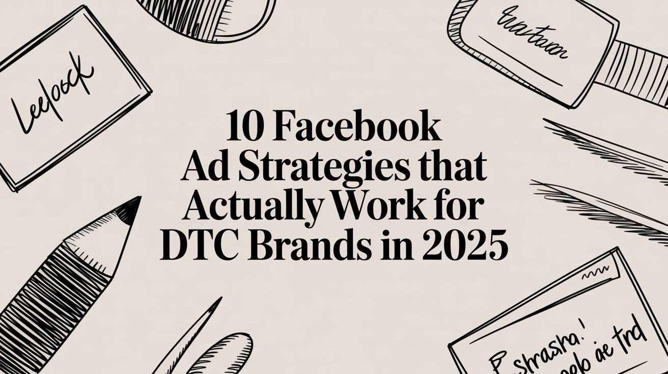 10 Facebook Ad Strategies That Actually Work for DTC Brands in 2025