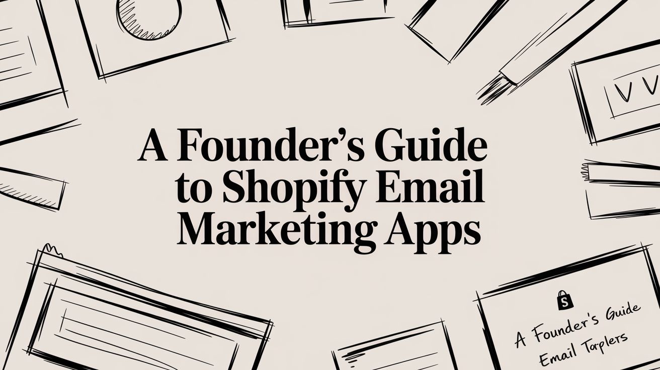 A Founder's Guide to Shopify Email Marketing Apps