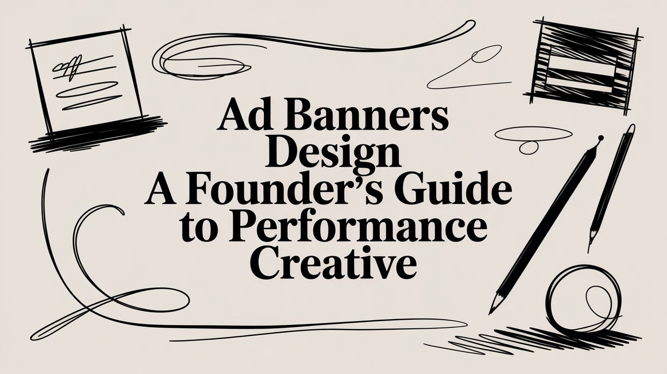 Ad Banners Design: A Founder's Guide To Performance Creative