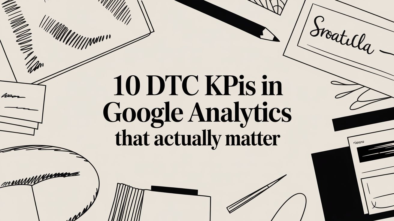 10 DTC KPIs in Google Analytics That Actually Matter