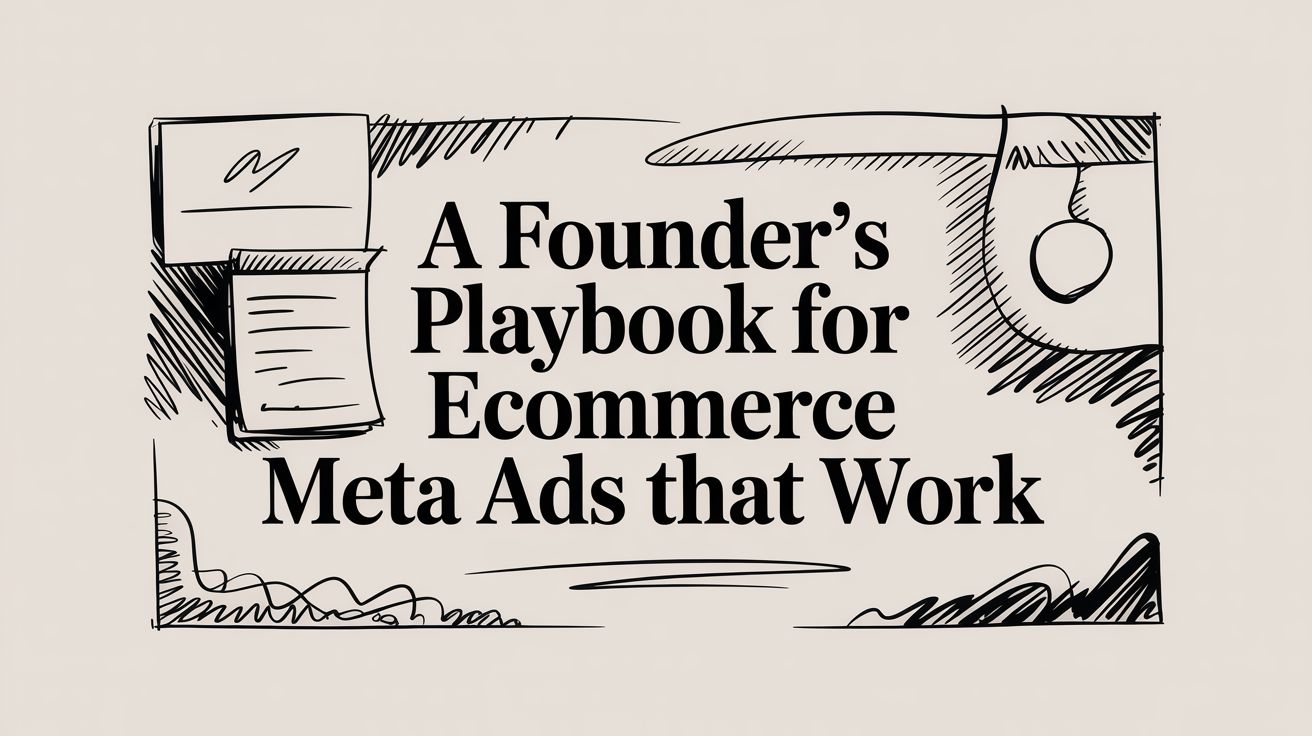 A Founder's Playbook For Ecommerce Meta Ads That Work