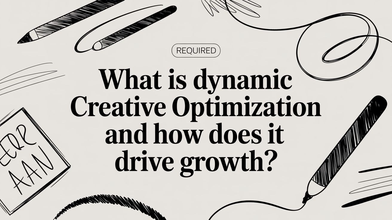 What Is Dynamic Creative Optimization and How Does It Drive Growth?