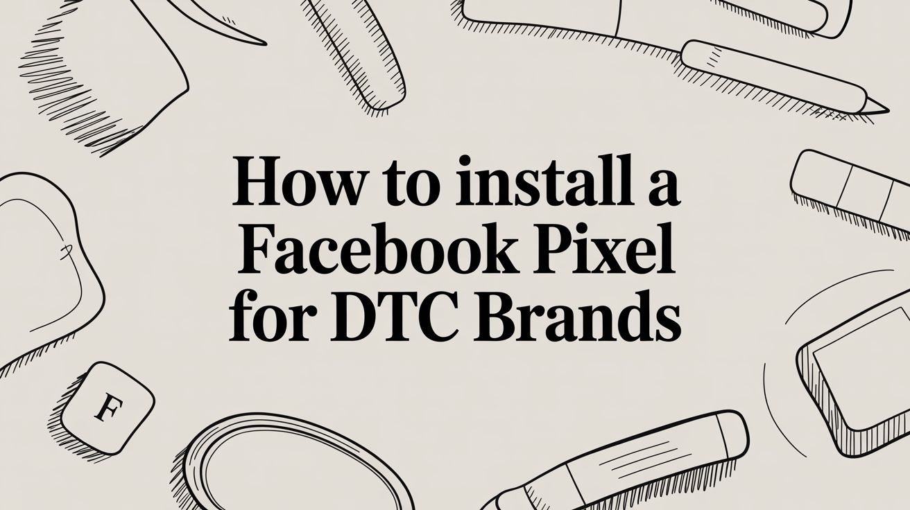 How to Install a Facebook Pixel for DTC Brands