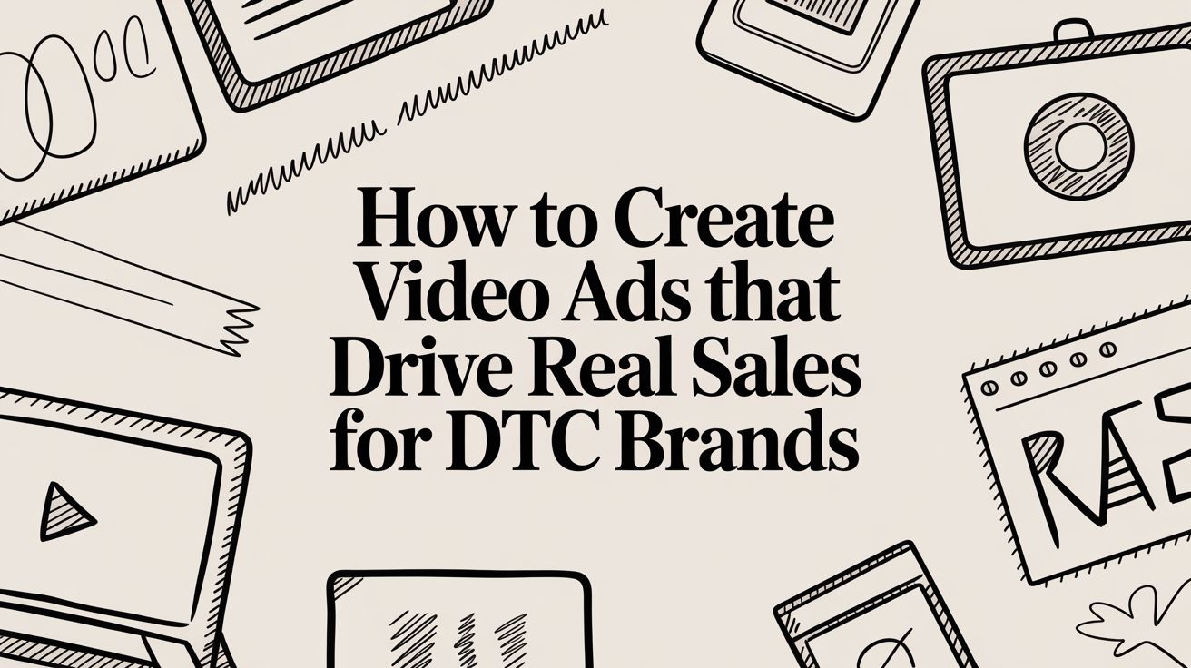 How to Create Video Ads That Drive Real Sales for DTC Brands