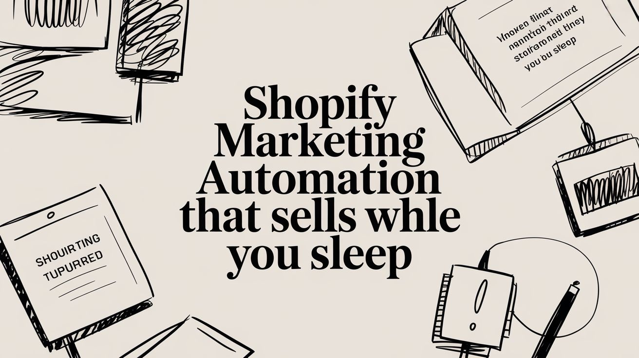 Shopify Marketing Automation That Sells While You Sleep