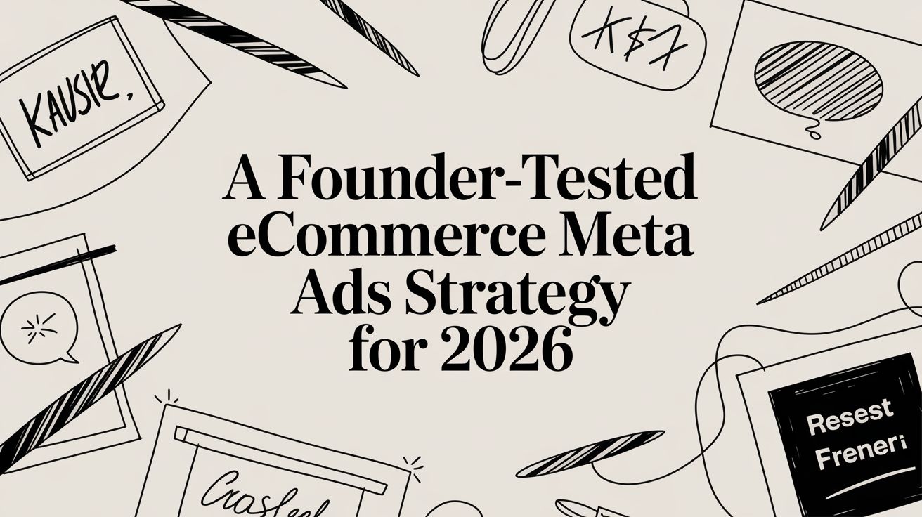 A Founder-Tested Ecommerce Meta Ads Strategy for 2026