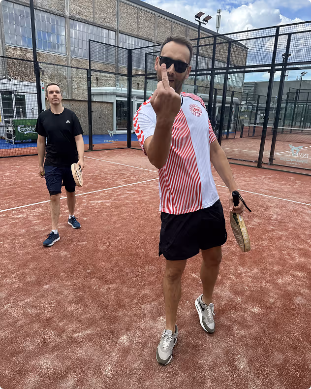 Social hygge med alle kollegaerne hos Mustache