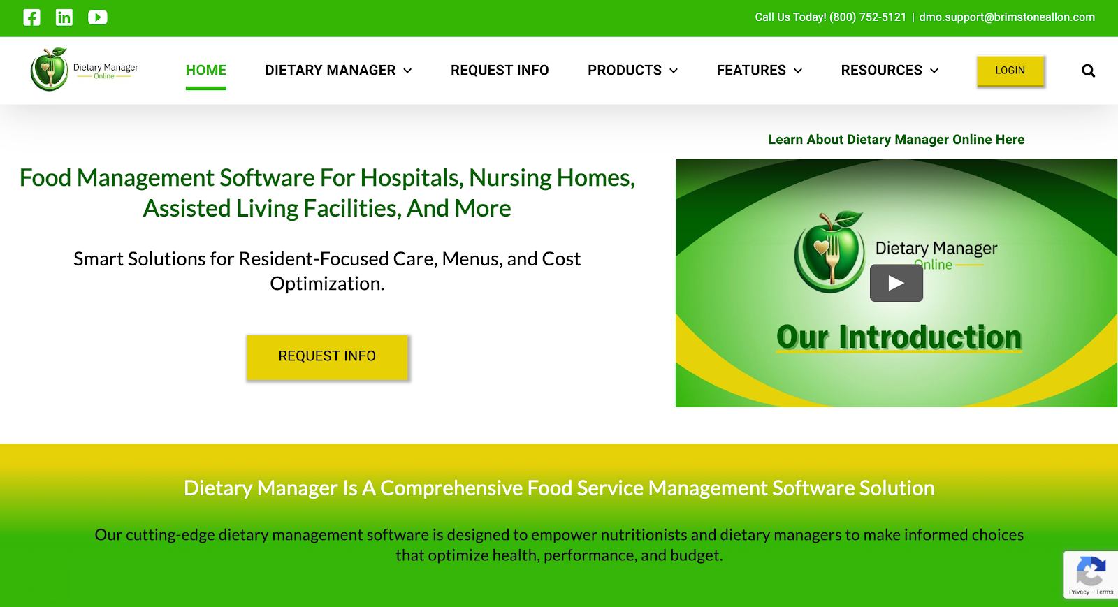 Dietary Manager Online
