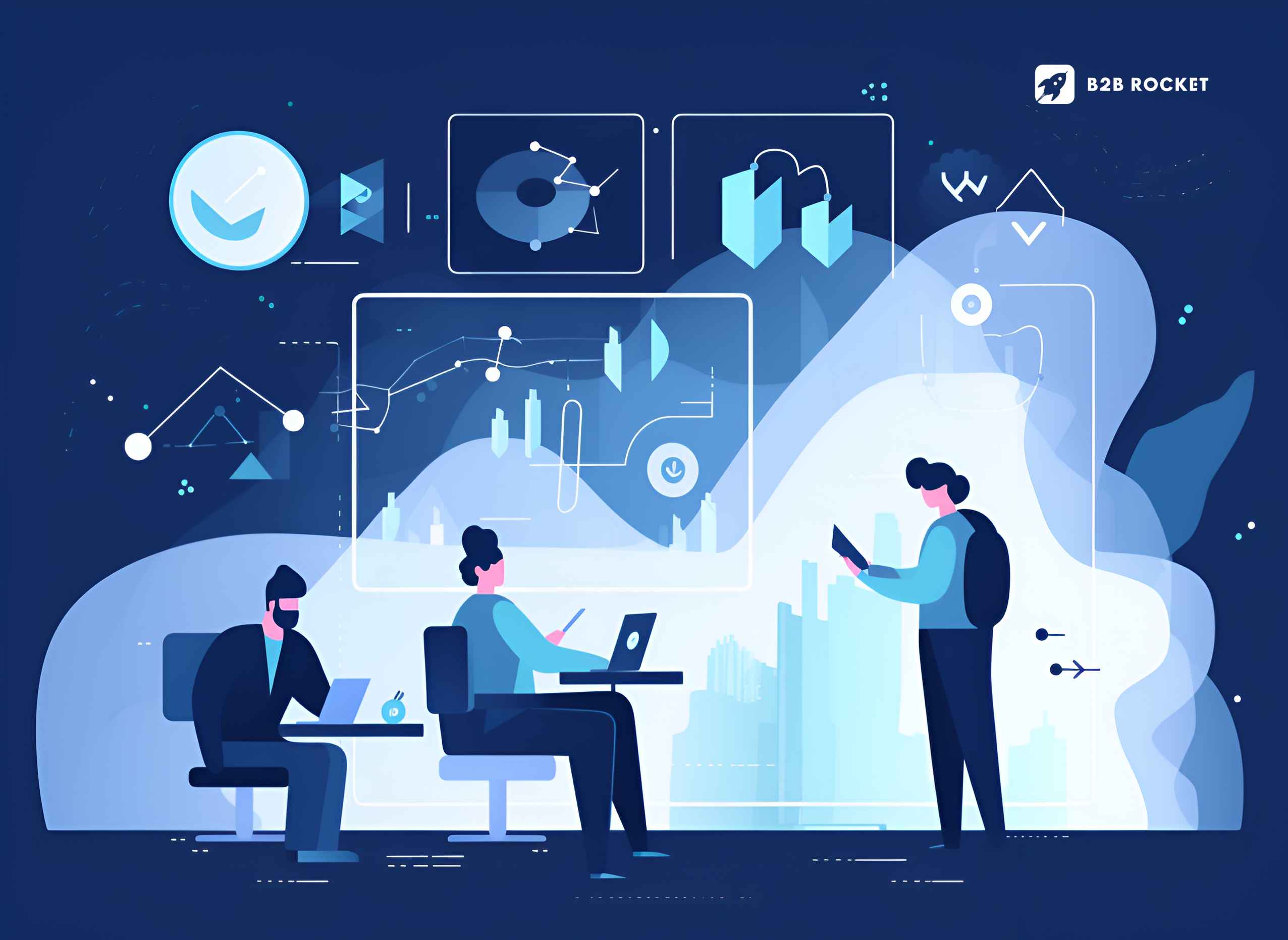 16. Business to business blogs with teaching material gain 52% extra free traffic than business to business blogs with firm-centered content. (Source )
