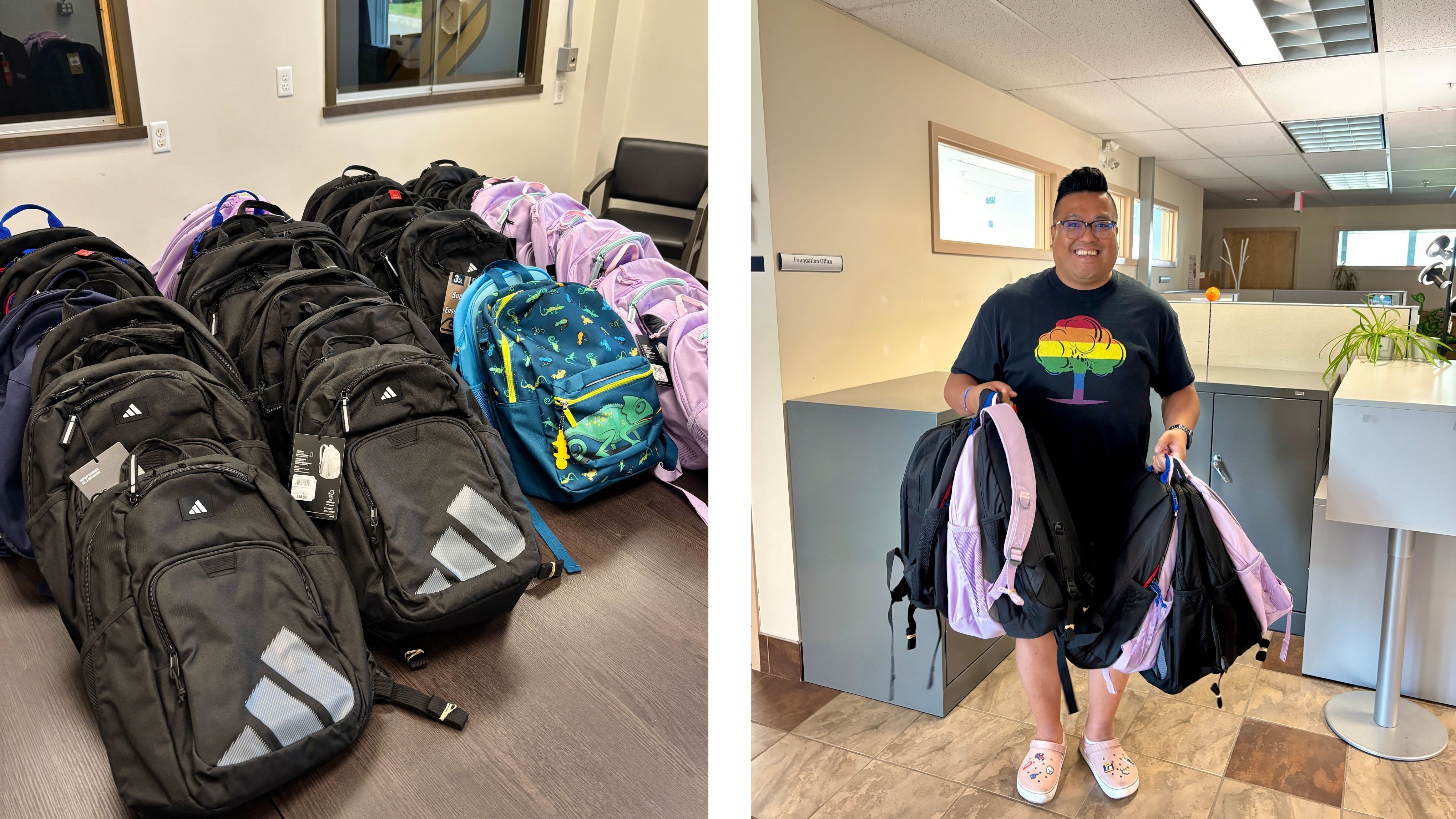 4Seasons donates School Supplies
