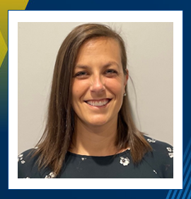 Jennifer Dorenbosch staff photo smiling at camera