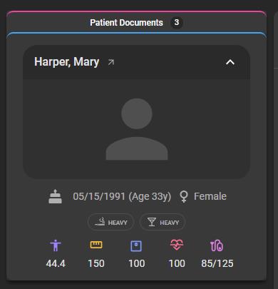 Patient chart