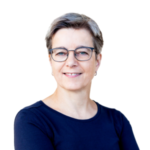 Billede af Birgit Daetz, der deltager i podcasten Drømmevillaen