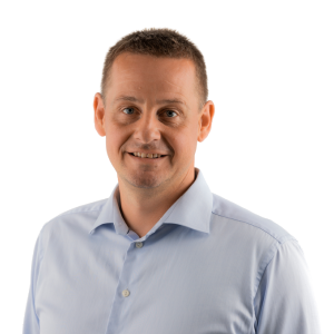 Billede af Morten Post, der deltager i podcasten Drømmevillaen