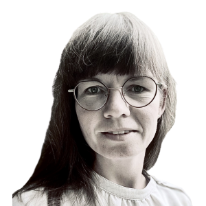 Billede af Sarah Philipp, der deltager i podcasten Drømmevillaen