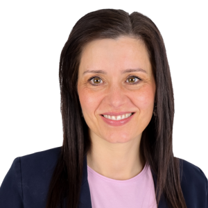 Billede af Helle Lund, der deltager i podcasten Drømmevillaen