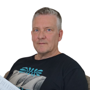 Billede af Morten Lie Dalsgaard, der deltager i podcasten Drømmevillaen