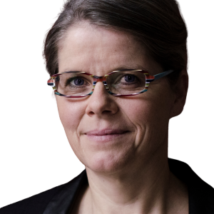 Billede af Merete Rasmussen, der deltager i podcasten Drømmevillaen