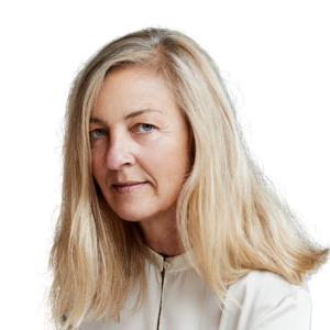 Billede af Hanne Lind-Bonderup, der deltager i podcasten Drømmevillaen