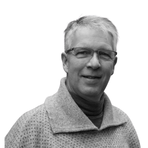 Billede af Rolf David Jensen, der deltager i podcasten Drømmevillaen