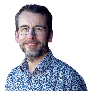 Billede af Rune Dybkjær, der deltager i podcasten Drømmevillaen