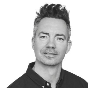 Billede af Sebastian Schroers, der deltager i podcasten Drømmevillaen