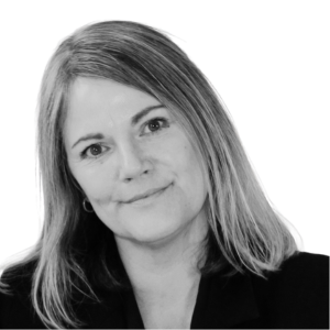 Billede af Tina Zaber, der deltager i podcasten Drømmevillaen