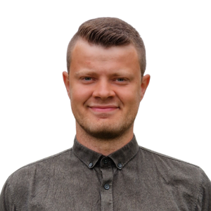 Billede af Hasse Thougaard Ruby, der deltager i podcasten Drømmevillaen