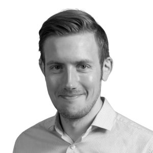 Billede af Martin Petersen, der deltager i podcasten Drømmevillaen