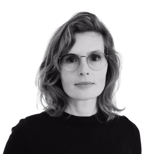 Billede af Julie Reinau, der deltager i podcasten Drømmevillaen