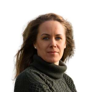 Billede af Ditte Viktor, der deltager i podcasten Drømmevillaen