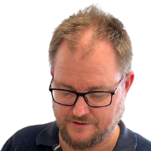 Billede af Jesper Ravn, der deltager i podcasten Drømmevillaen