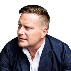 Billede af Thomas Hjort, der deltager i podcasten Drømmevillaen