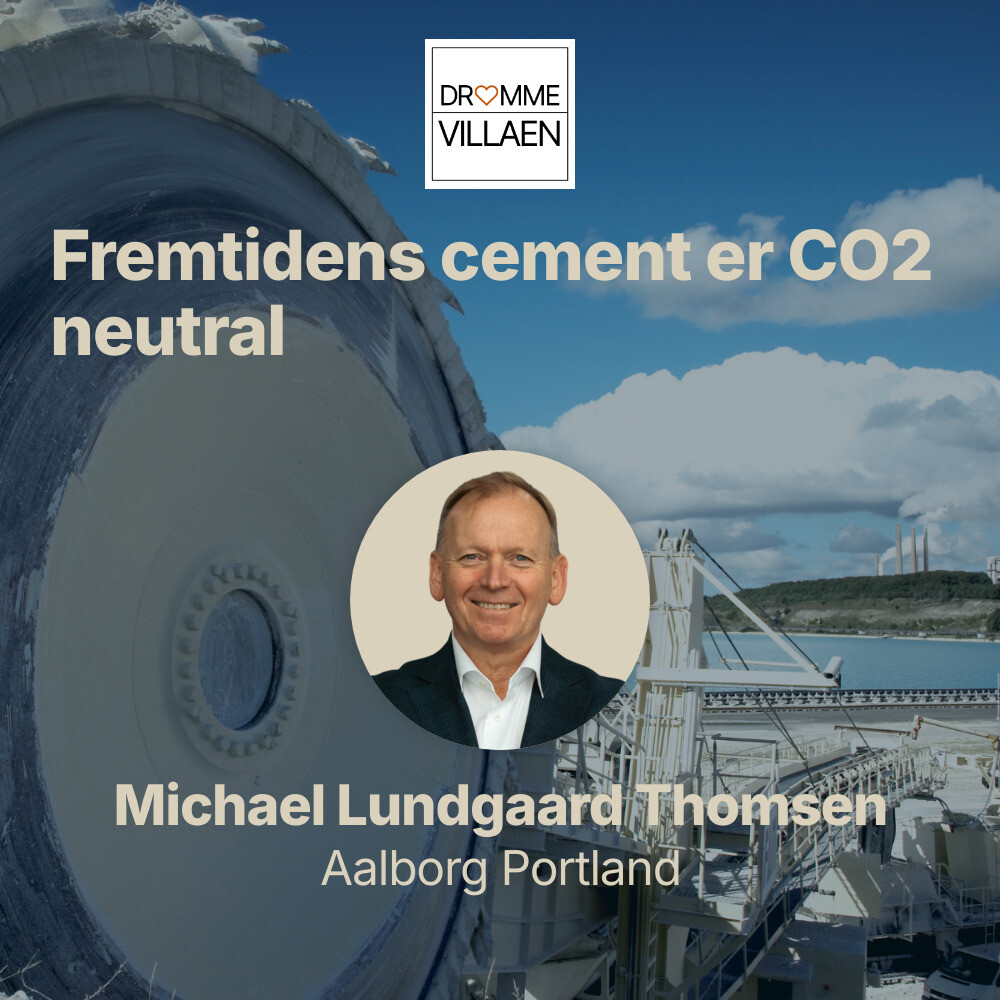 Fremtidens cement er CO2 neutral