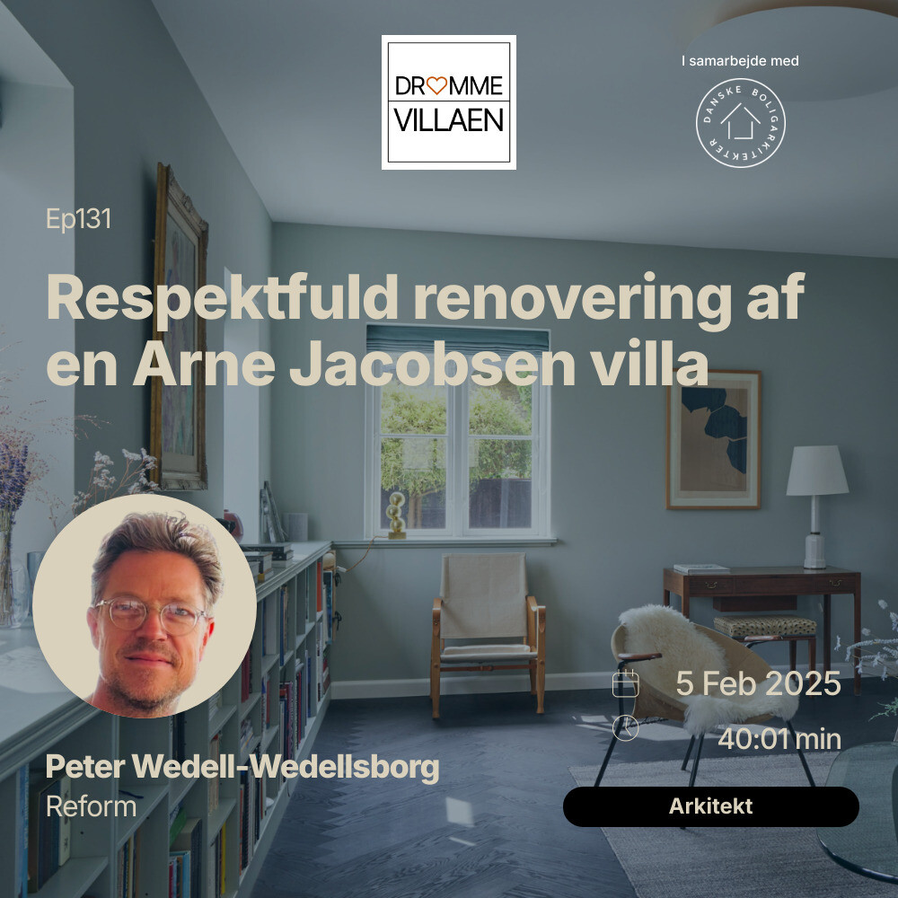 Respektfuld renovering af en Arne Jacobsen villa