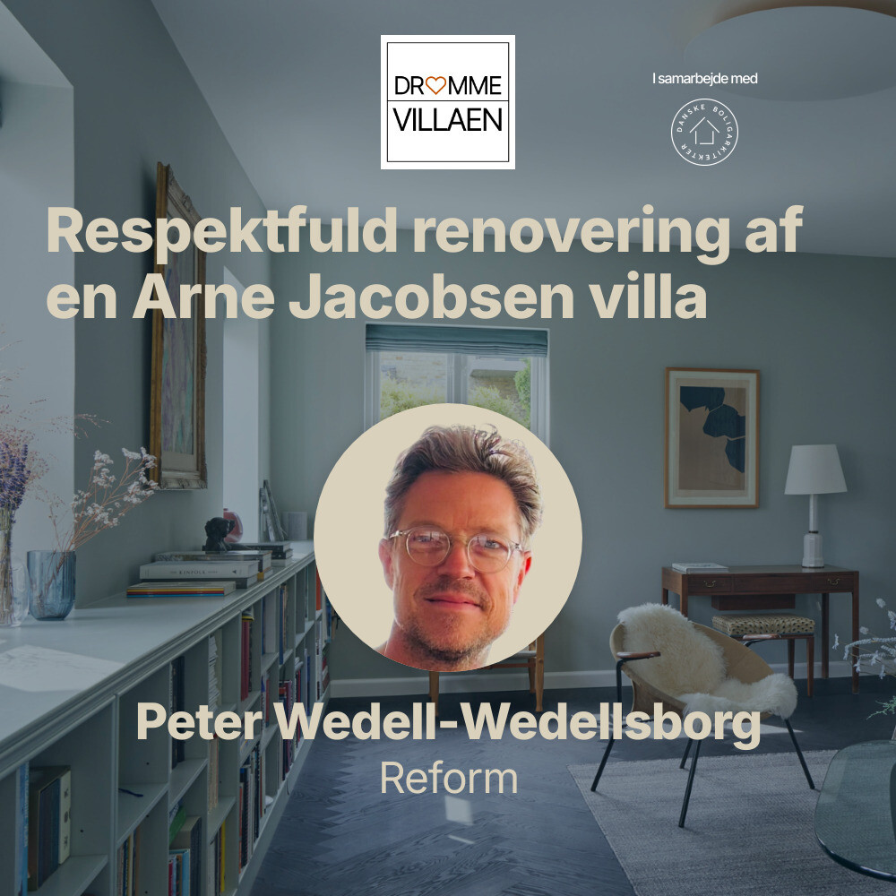 Respektfuld renovering af en Arne Jacobsen villa