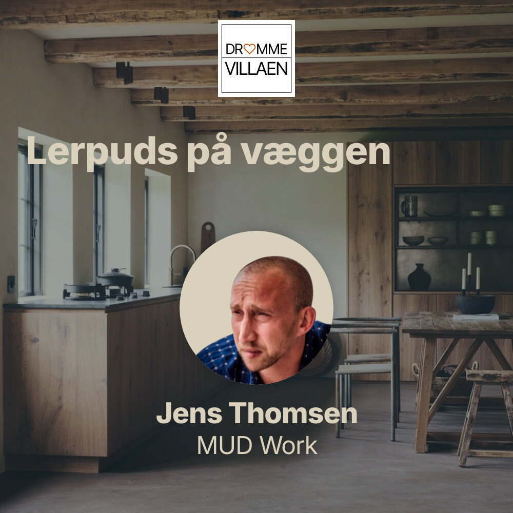Lerpuds på væggen