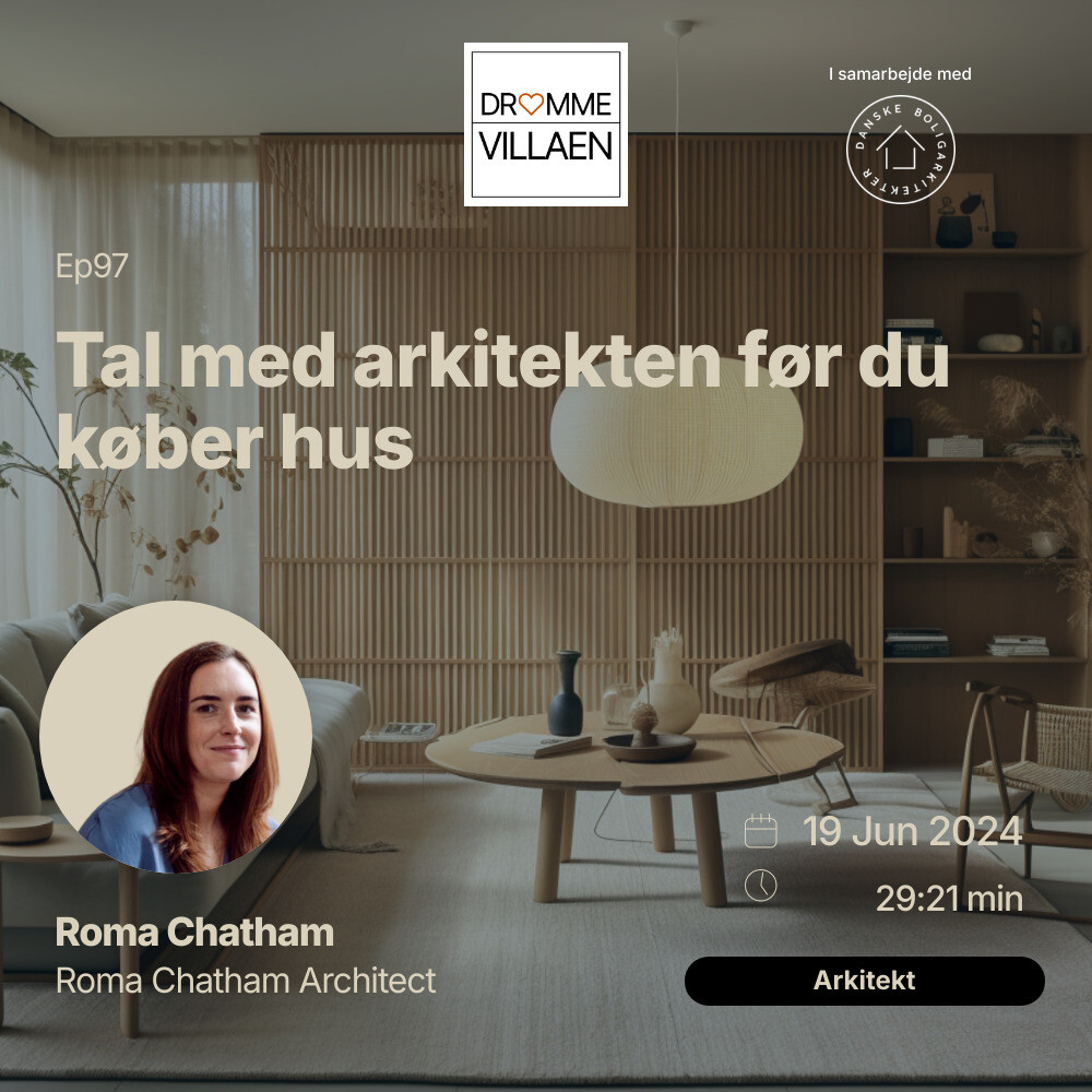 Tal med arkitekten før du køber hus