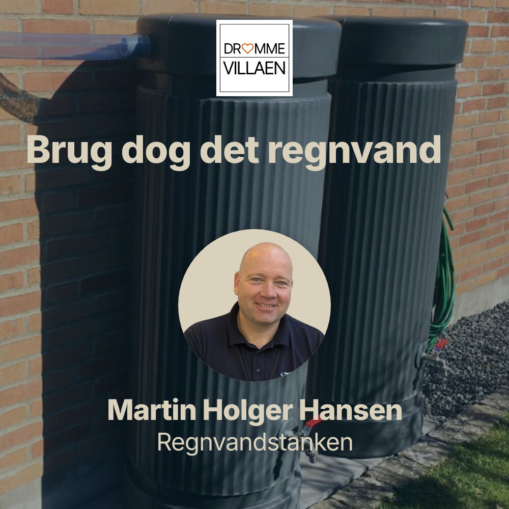 Brug dog det regnvand
