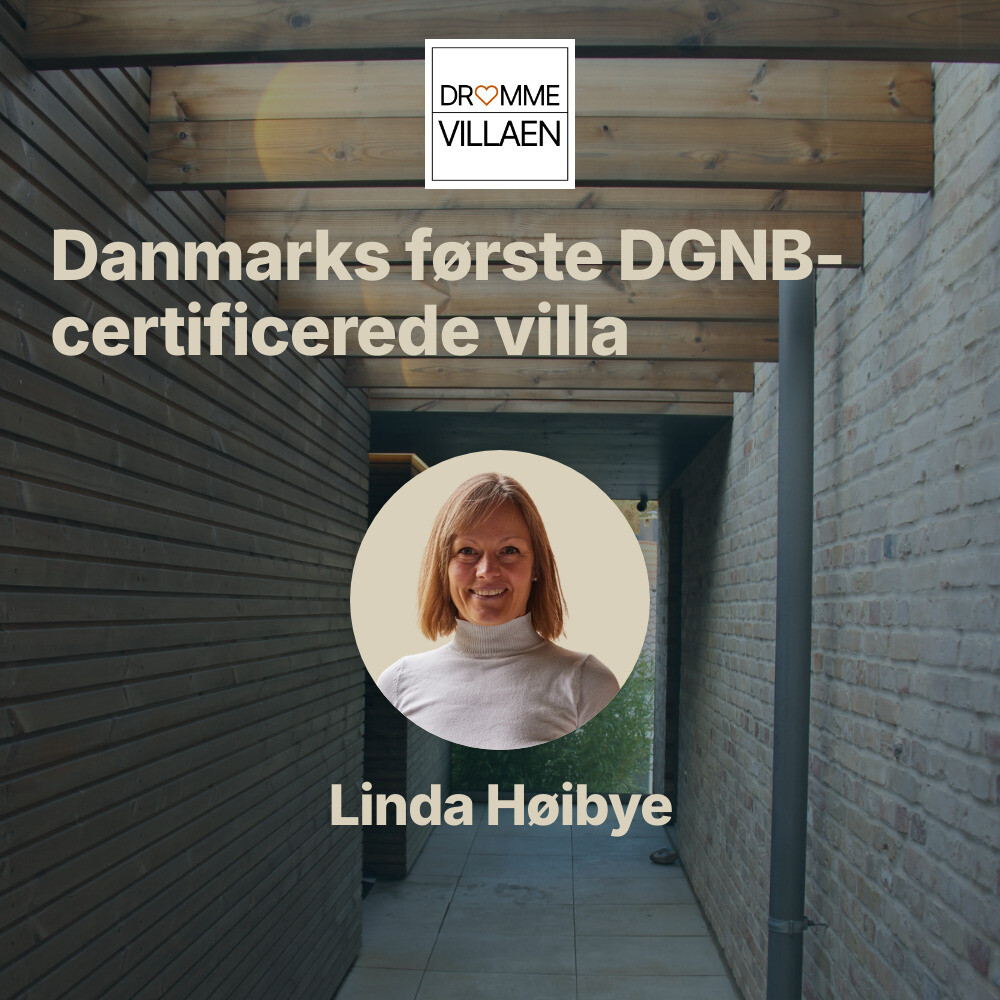 DGNB-certificering af villaen