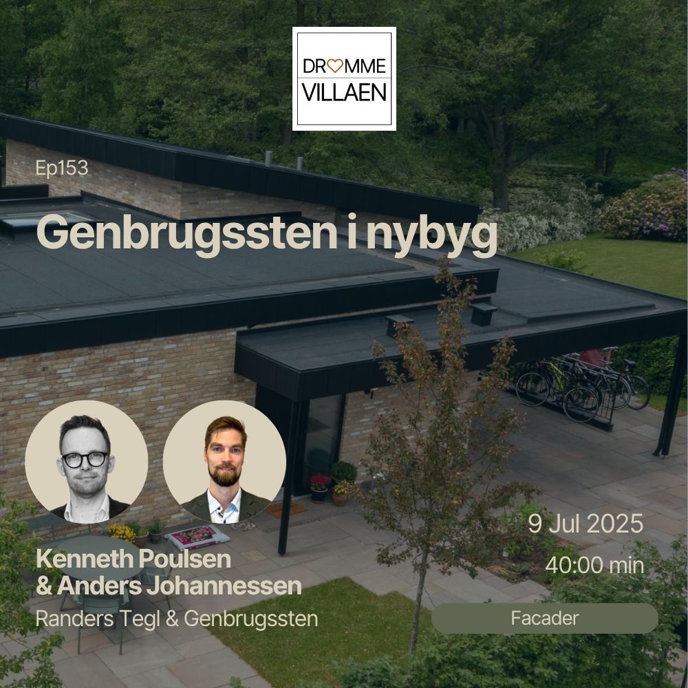 Genbrugssten i nybyg