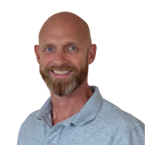 Billede af Mikkel Christensen, der deltager i podcasten Drømmevillaen