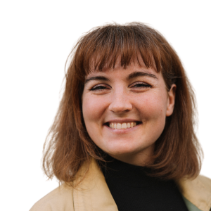 Billede af Sofie Overgaard, der deltager i podcasten Drømmevillaen