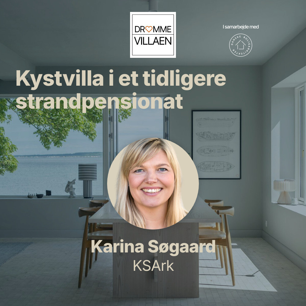 Kystvilla i et tidligere strandpensionat