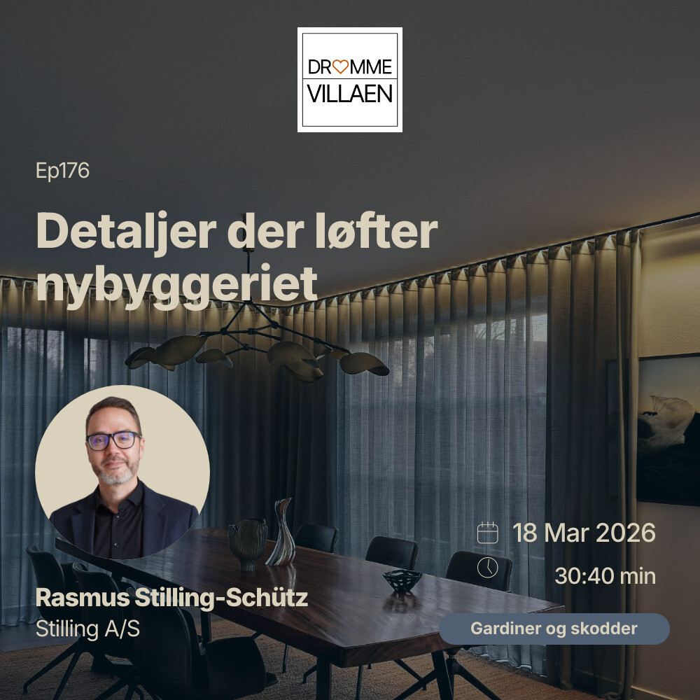 Detaljer der løfter nybyggeriet