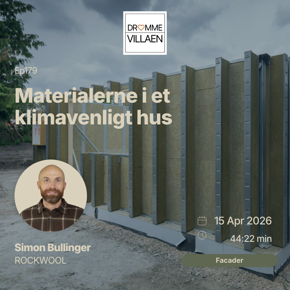 Materialerne i et klimavenligt hus