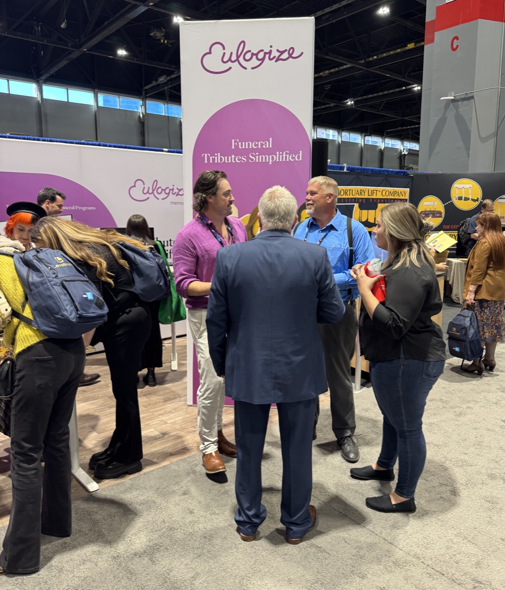 Nick Kelly at NFDA 2025, Chicago